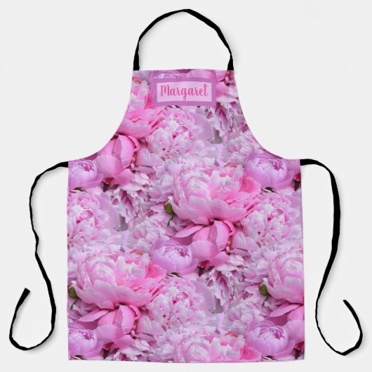 Rosa und Lila Erdnüsse Schürze (Vorderseite)