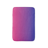 Rosa und Lila Farbverläufe Badematte (Vorderseite Vertikal)