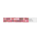 Rosa und Lila Fliesenmosaik (Person)