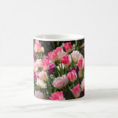 Rosa und Lila Freude Kaffeetasse (Mittel)