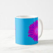 Rosa und Lila Friedensstiftung Kaffeetasse (VorderseiteRechts)