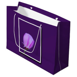 Rosa und Lila Frühlingsblüte Inspiration Große Geschenktüte