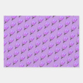 Rosa und Lila Frühlingsblütenfotografie Geschenkpapier Set (Vorderseite 2)