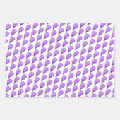 Rosa und Lila Frühlingsblütenfotografie Geschenkpapier Set (Vorderseite)