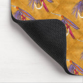 "Rosa und Lila" ''Gefleckte Forelle Fly Mousepad' Mousepad (Ecke)