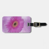 Rosa und lila Gerber Daisy Gepäckanhänger (Vorderseite horizontal)