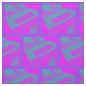 Rosa und lila Gericht, das über Steno Maschine DIY Stoff (Muster)