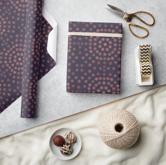 rosa und Lila Geschenkpapier (Kunsthandwerk)