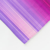 Rosa und Lila gestrichen Fleecedecke (Ecke)