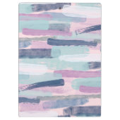 Rosa und Lila gestrichene Zwischenablage Klemmbrett (Rückseite)