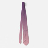Rosa und lila Gradienten, Ombre. Krawatte (Rückseite)