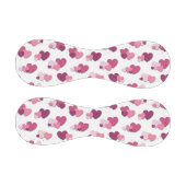 Rosa und Lila Herzen Baseball (Paneele)