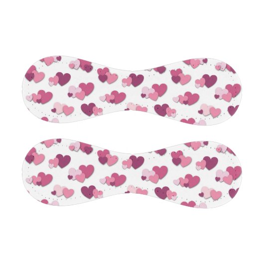 Rosa und Lila Herzen Baseball (Paneele)