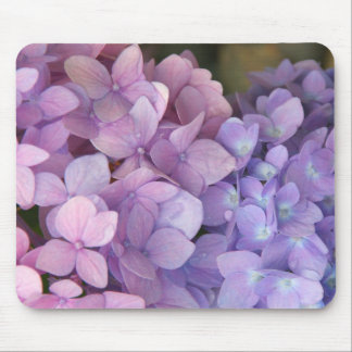 Rosa und lila Hydrangea Mousepad