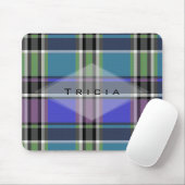 Rosa und Lila Karierte Mousepad - HAMbyWG (Mit Mouse)