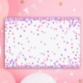 Rosa und Lila Konfetti-Sprinklen Seidenpapier