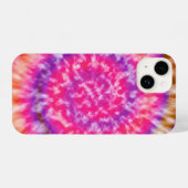 rosa und lila Krawatte iPhone Hülle (Rückseite (Horizontal))
