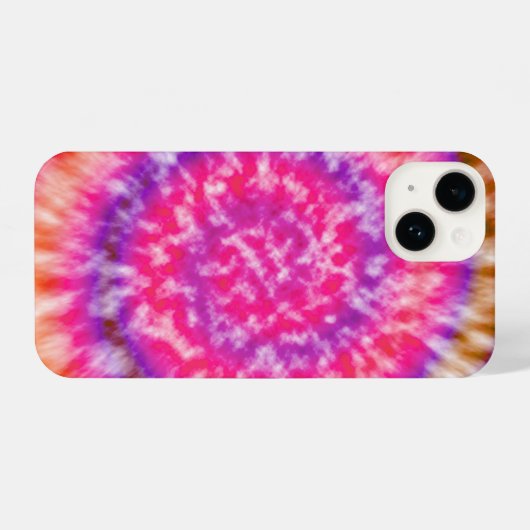 rosa und lila Krawatte iPhone Hülle (Rückseite (Horizontal))