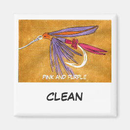 "Rosa und Lila" Magnet für den Status des Gerätes