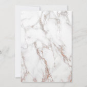 Rosa und Lila Magnolias-Pensionessen Einladung (Rückseite)