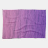 Rosa und Lila Meer Geschirrtuch (Horizontal)