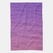 Rosa und Lila Meer Geschirrtuch (Vertikal)