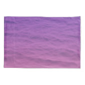 Rosa und Lila Meer Kissenbezug (Rückseite)