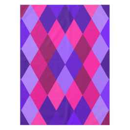 Rosa und Lila Mosaikmuster Tischdecke