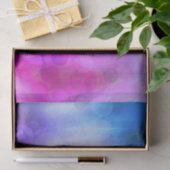 rosa und Lila Muster Abstrakter Kreise Seidenpapier (Geschenk)