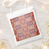 Rosa und lila Muster Geschenktütchen (Ausgeschnitten)