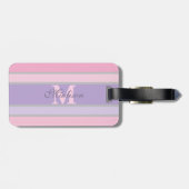 rosa und lila pastellfarbene iPhone-/iPad-Gehäuse Gepäckanhänger (Rückseite horizontal)