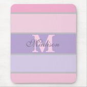 rosa und lila pastellfarbene iPhone-/iPad-Gehäuse Mousepad (Vorne)