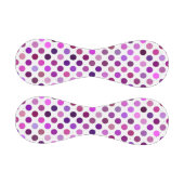 rosa und Lila Polka-Punkte Baseball (Paneele)