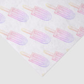 Rosa und Lila Popsikelskizze Seidenpapier (Ausschnitt)