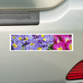 Rosa und lila Primaten Autoaufkleber (Auf Auto)