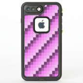 Rosa und Lila Quadrate (Rückseite)