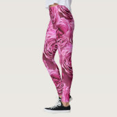 Rosa und lila Rose Leggings (Links)
