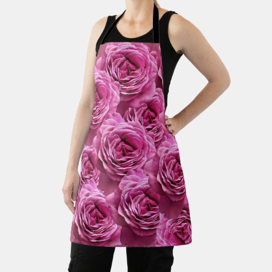 Rosa und lila Rose Schürze (InSitu)