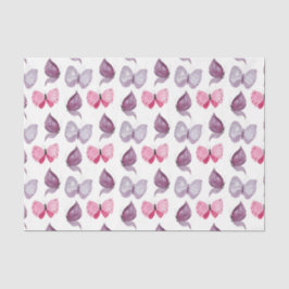 Rosa und Lila Schmetterlinge (Design 64 Pink Serie Seidenpapier