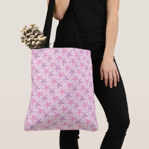 Rosa und Lila Seeteufel Tasche