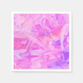 rosa und Lila Serviette (Vorderseite)