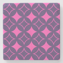 Rosa und lila Shippo Steinuntersetzer