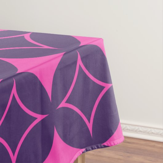Rosa und lila Shippo Tischdecke (Beispiel)