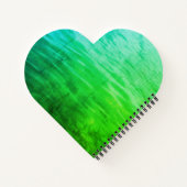 Rosa und Lila SpiralNotebook Notizblock (Rückseite)