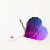 Rosa und Lila SpiralNotebook Notizblock (Innenseite)