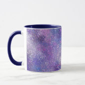 Rosa und lila Strass-Bling Tasse (Links)