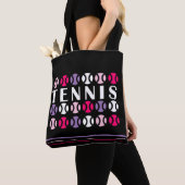 Rosa und 💜 lila Tennis 🎾 Tasche (Von Nahem)