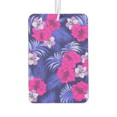 Rosa und Lila tropisch - Ein helles Design für Hib Autolufterfrischer (Rückseite)