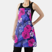 Rosa und Lila tropisch - Ein helles Design für Hib Schürze (InSitu)