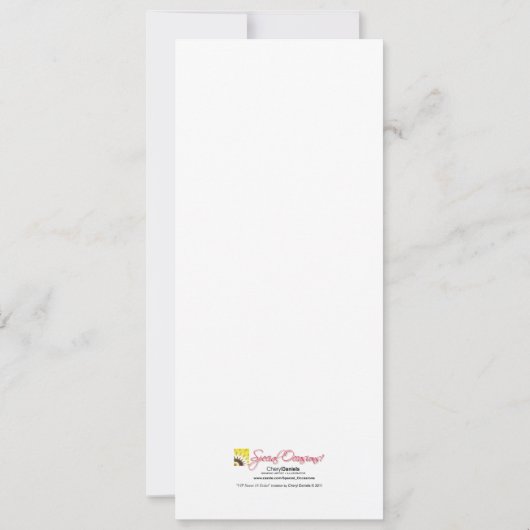 Rosa und Lila VIP Sweet 16 Ticket Party Einladung (Rückseite)